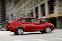 Ford Fiesta saloon facelift photo gallery